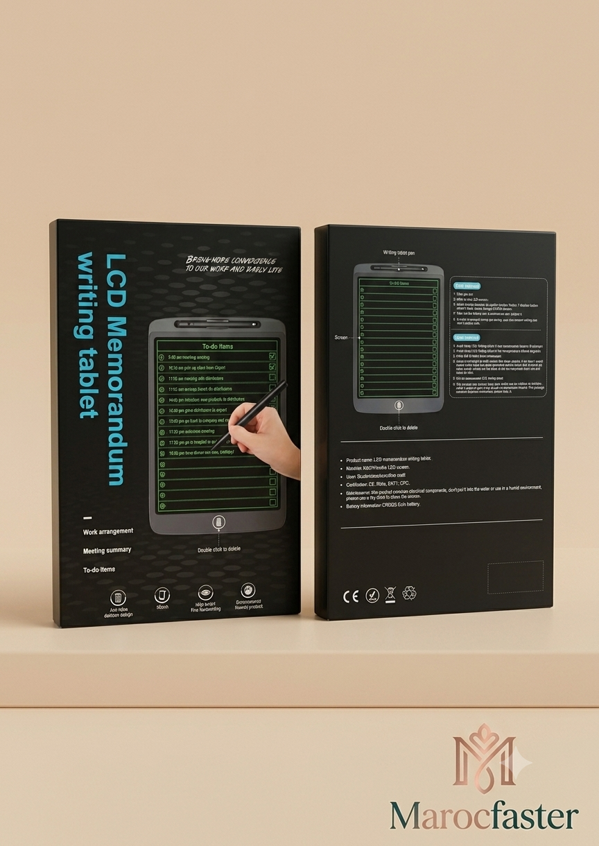 LCD TABLETTE NOIR