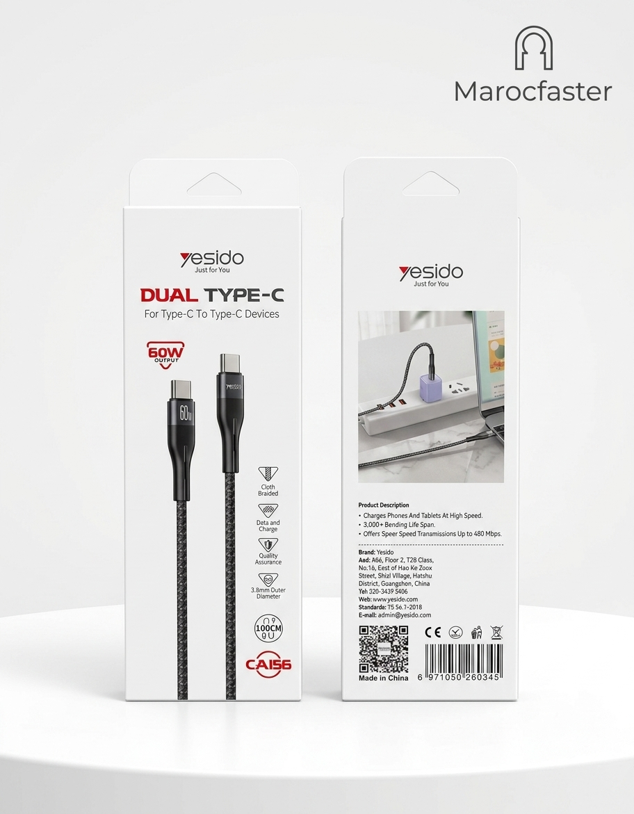 CABLE YESIDO 60W