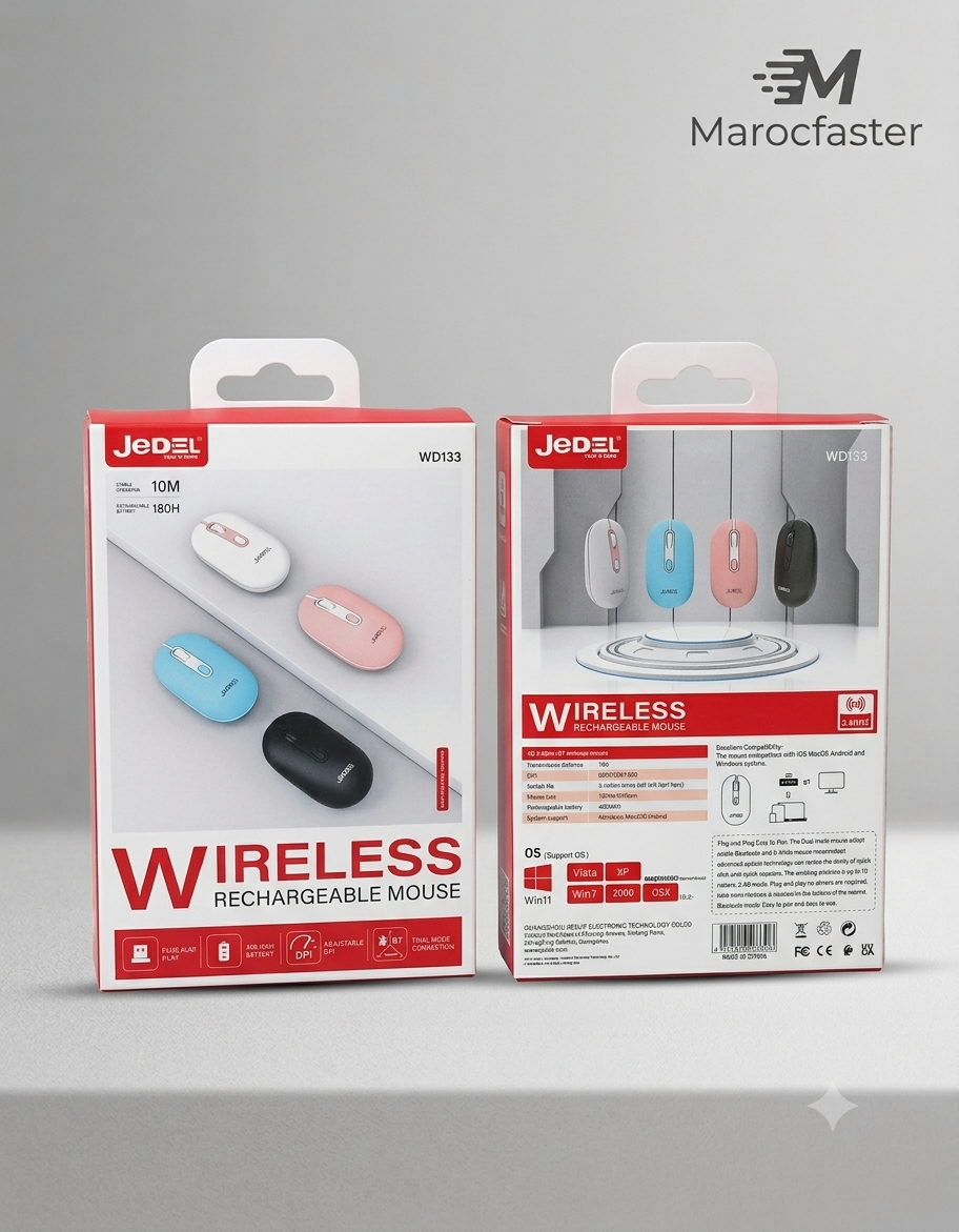 SOURIS JEDEL WD133 COULEUR
