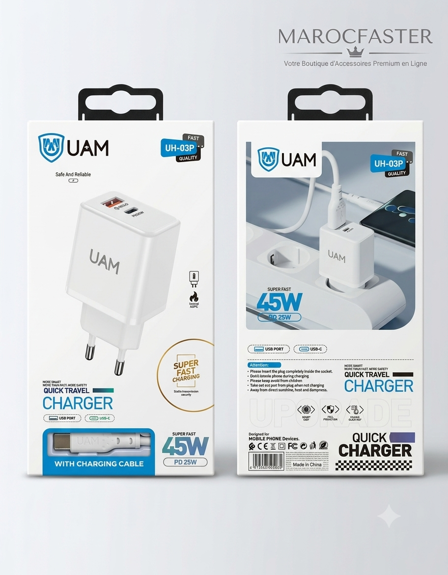 CHARGEUR UAM 45W