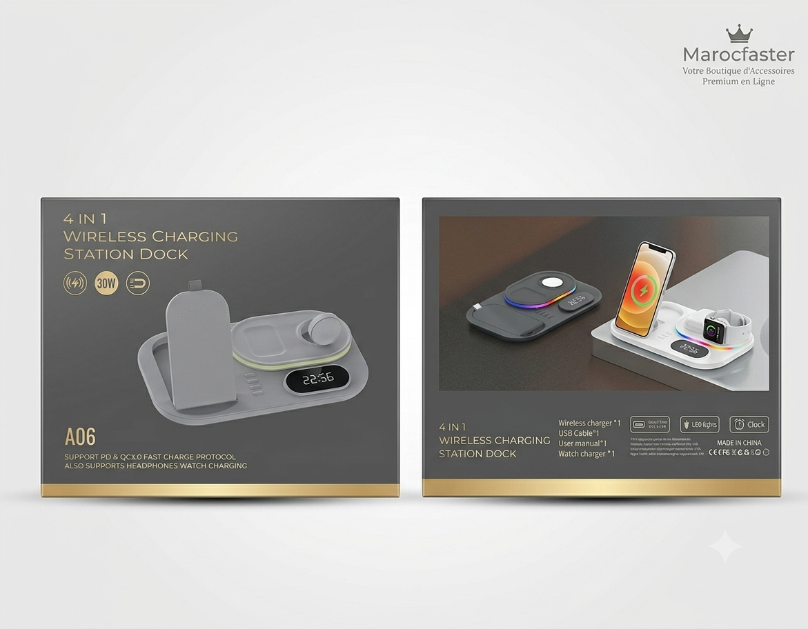 CHARGE WIRLESS 4IN1
