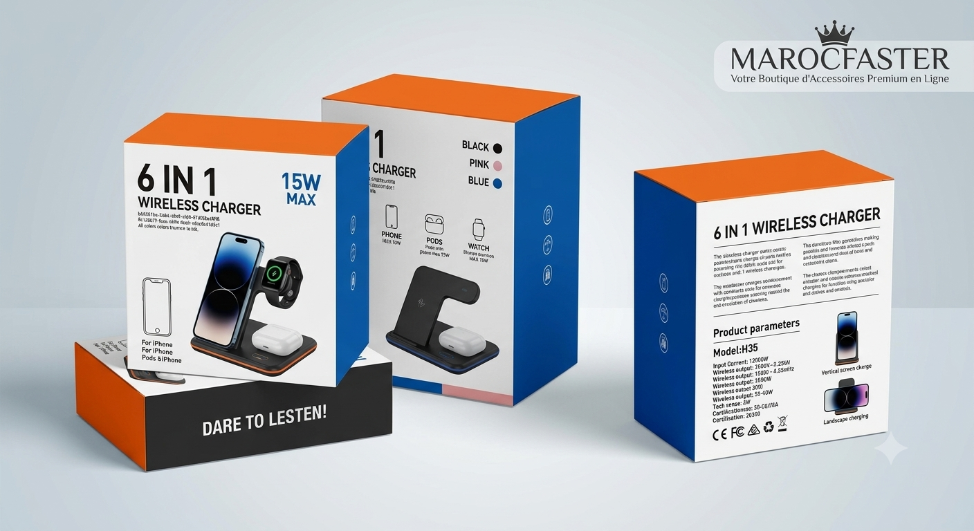 CHARGE WIRELESS 6IN1
