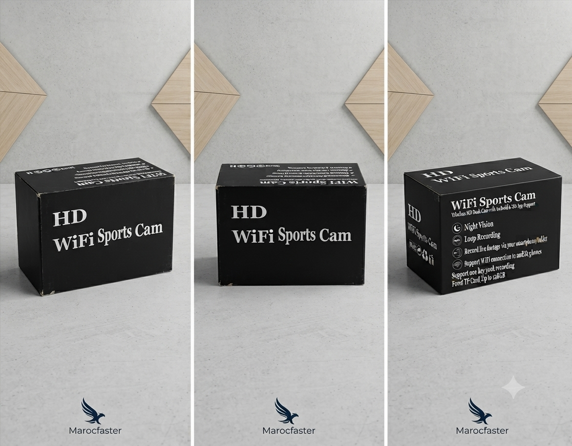 CAM WIFI SPORT NOIR