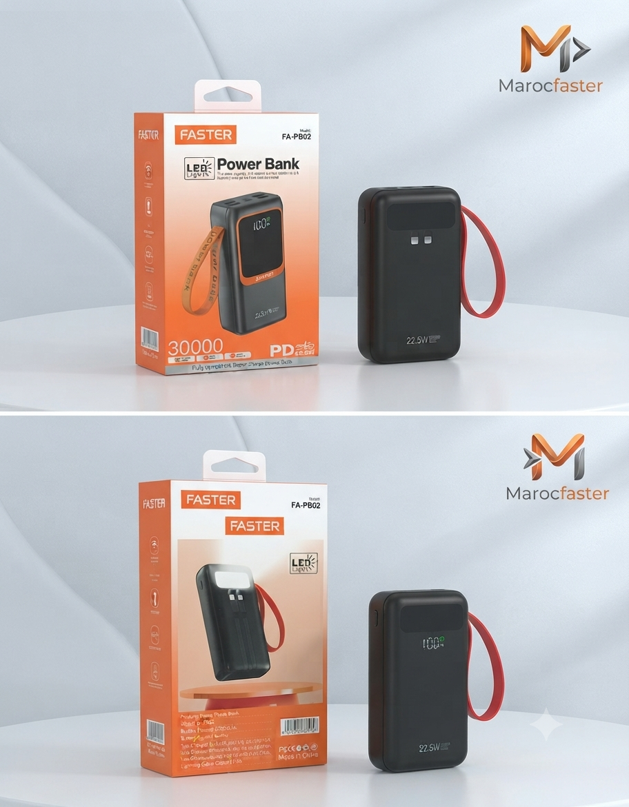 POWER-BANK FASTER 30000AM